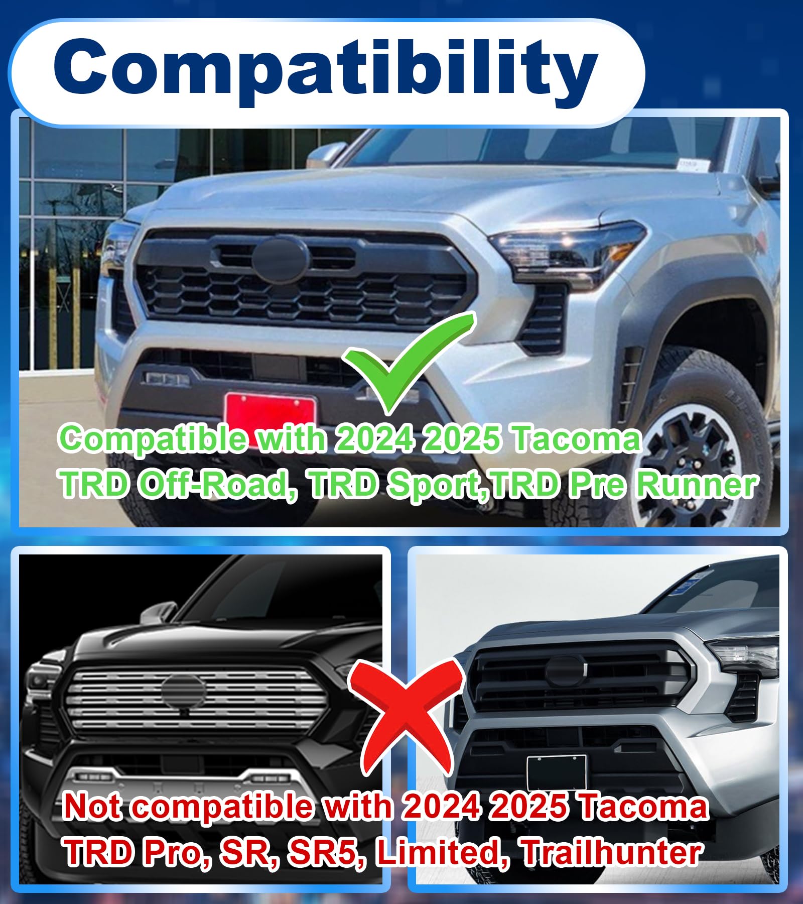 BreTrewri side profile installed on Tacoma highlighting flush fit and rugged exterior benefit