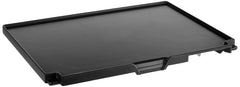 Breville flat plate front view showing full cooking surface and even heat benefit