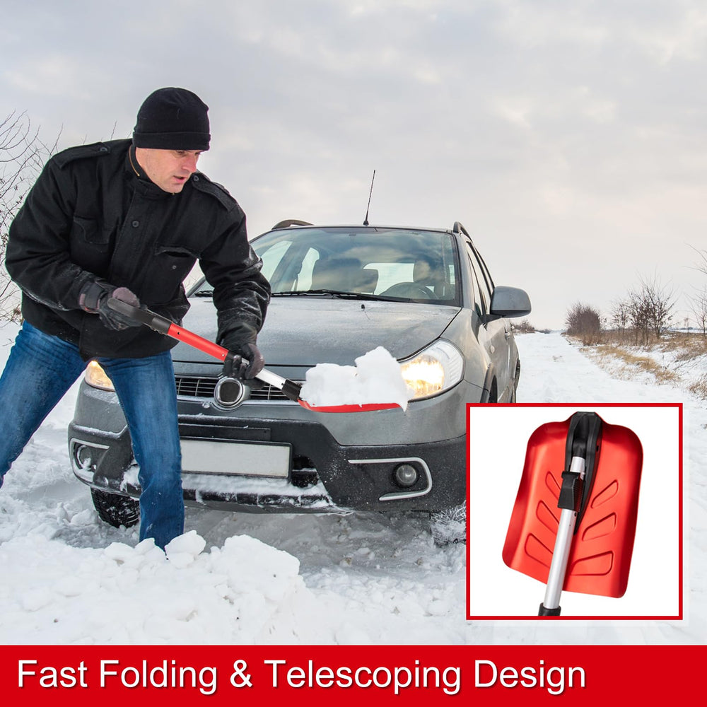 BREWIN TOOLS SnowPro ergonomic D-handle detail delivering a secure comfortable grip