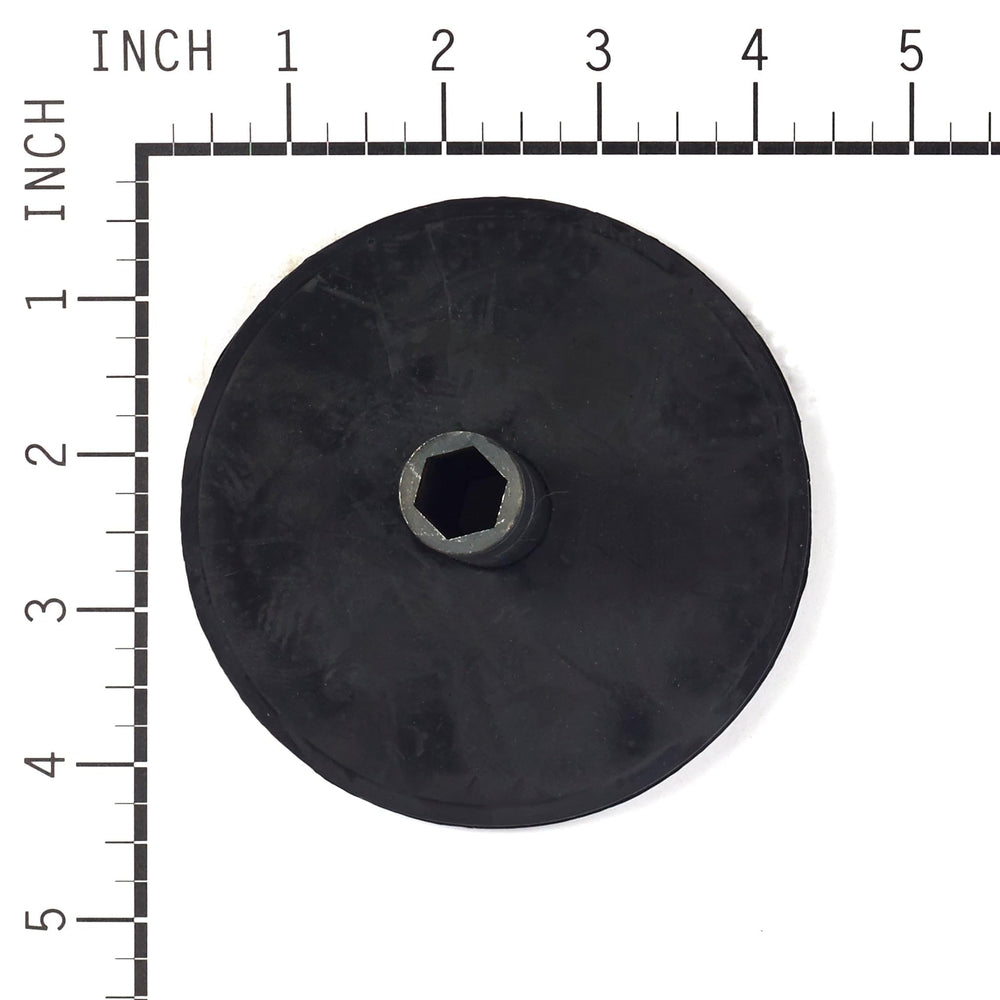 Briggs & Stratton driven disc side profile illustrating correct dimensions and fit