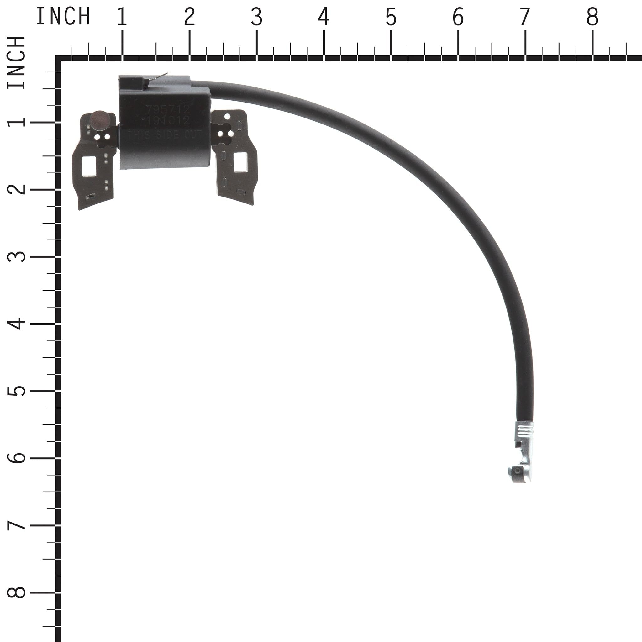 Briggs & Stratton close-up of armature teeth and magnet surface for precise magnetic strength benefit