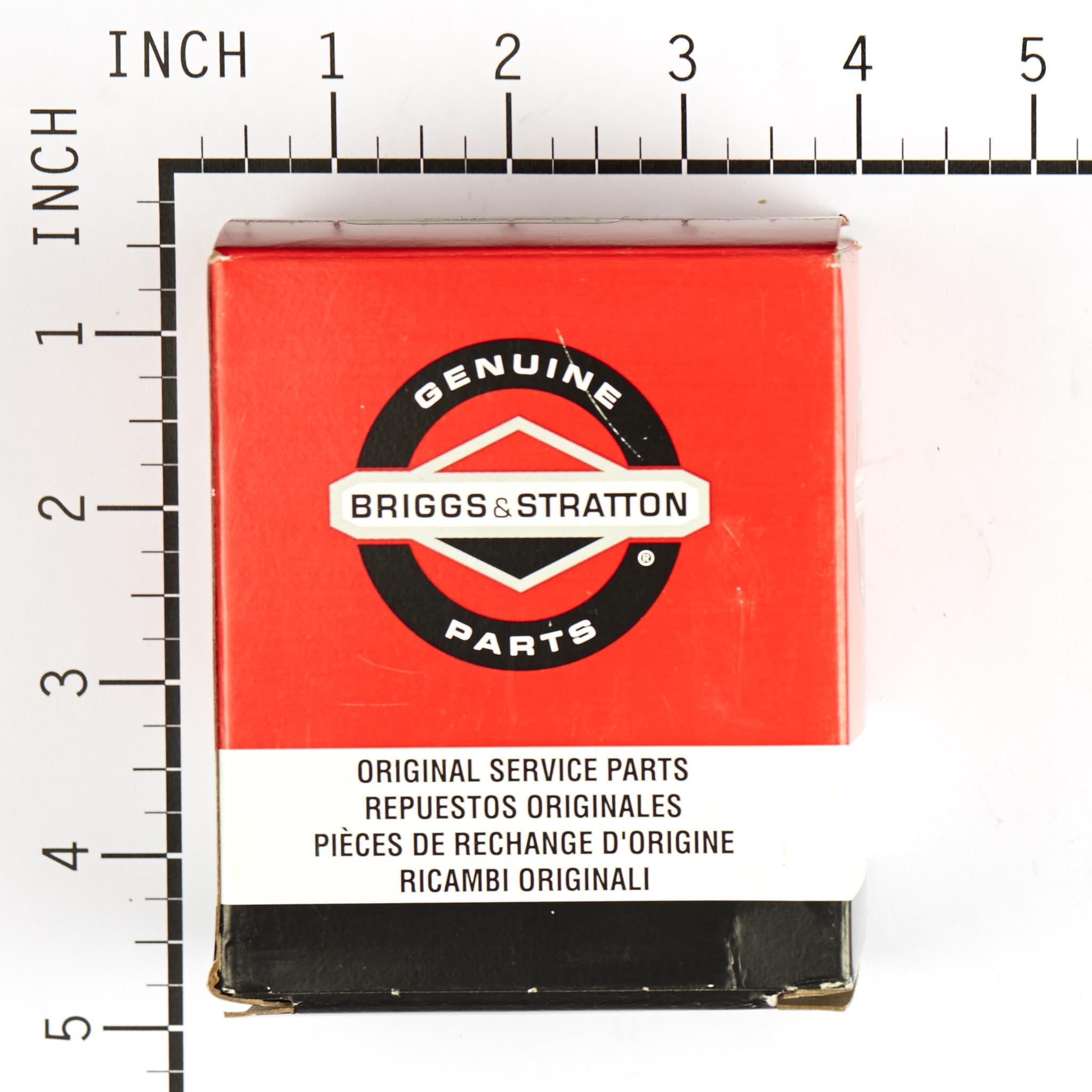 Briggs & Stratton magneto armature installed in engine demonstrating correct fit