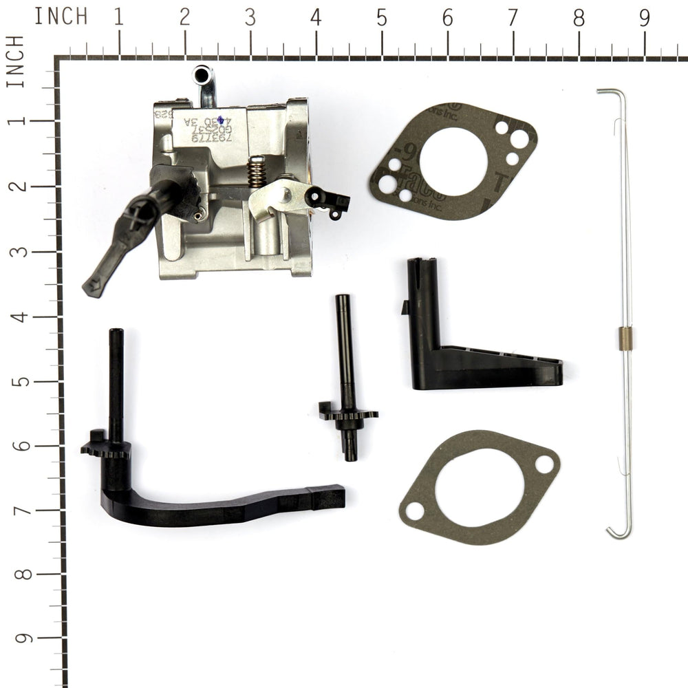 Briggs & Stratton carburetor mounted on engine restoring factory-fit performance