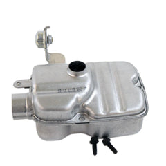 Briggs & Stratton 594108 muffler front view showing OEM fitment benefit
