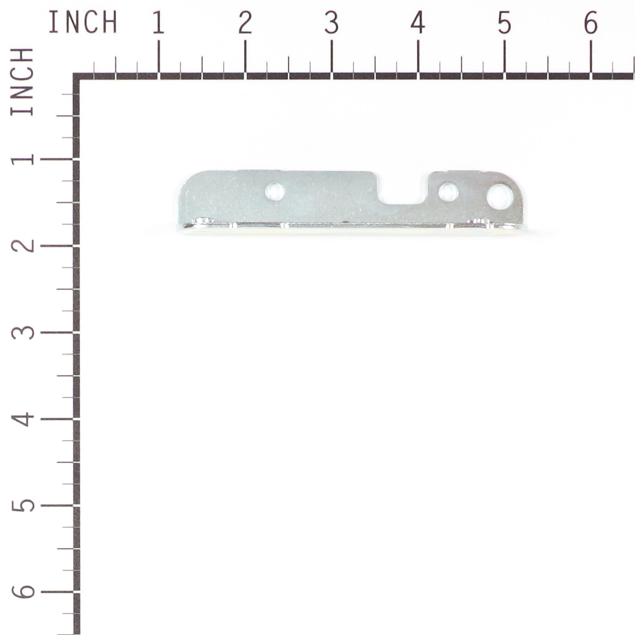 Briggs & Stratton bracket beside wrench to show scale and easy install benefit