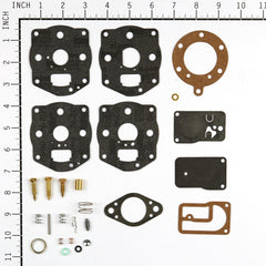 Briggs & Stratton close-up of gaskets and diaphragms highlighting precise OEM fit and durability
