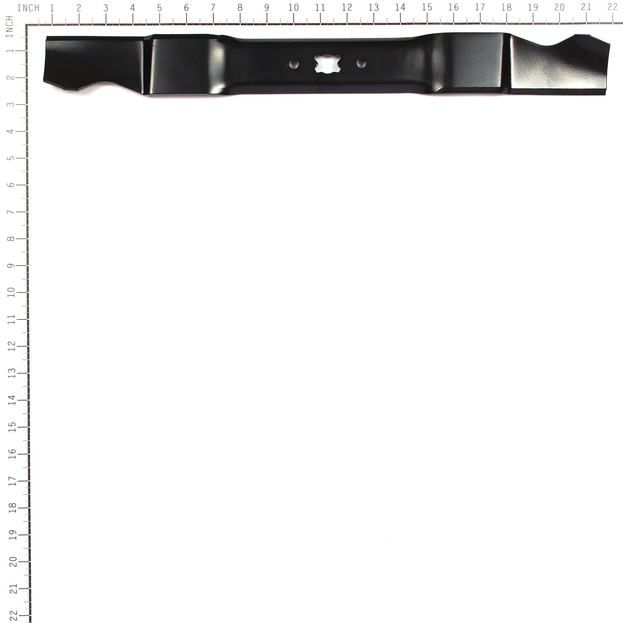 Briggs & Stratton close-up of cutting edge highlighting sharpness for cleaner cuts