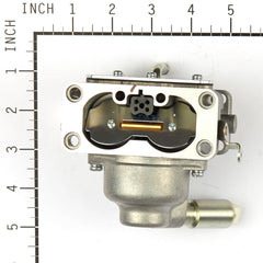 Briggs & Stratton close-up of throttle and choke assembly for precise control