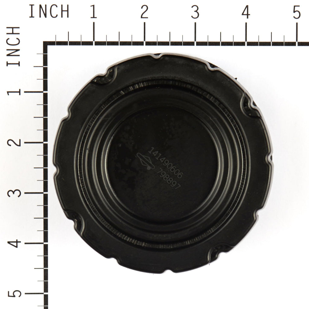 Graphic of cyclonic airflow design on Briggs & Stratton filter reducing large debris