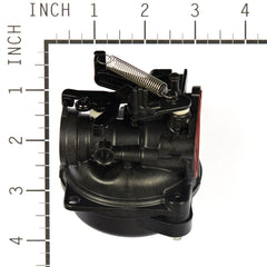 Briggs & Stratton carburetor rear mount detail highlighting correct mounting points and secure seal
