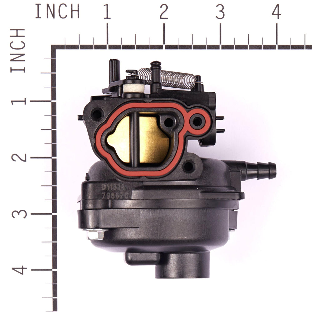 Briggs & Stratton throttle linkage close-up showing precise control and smooth operation