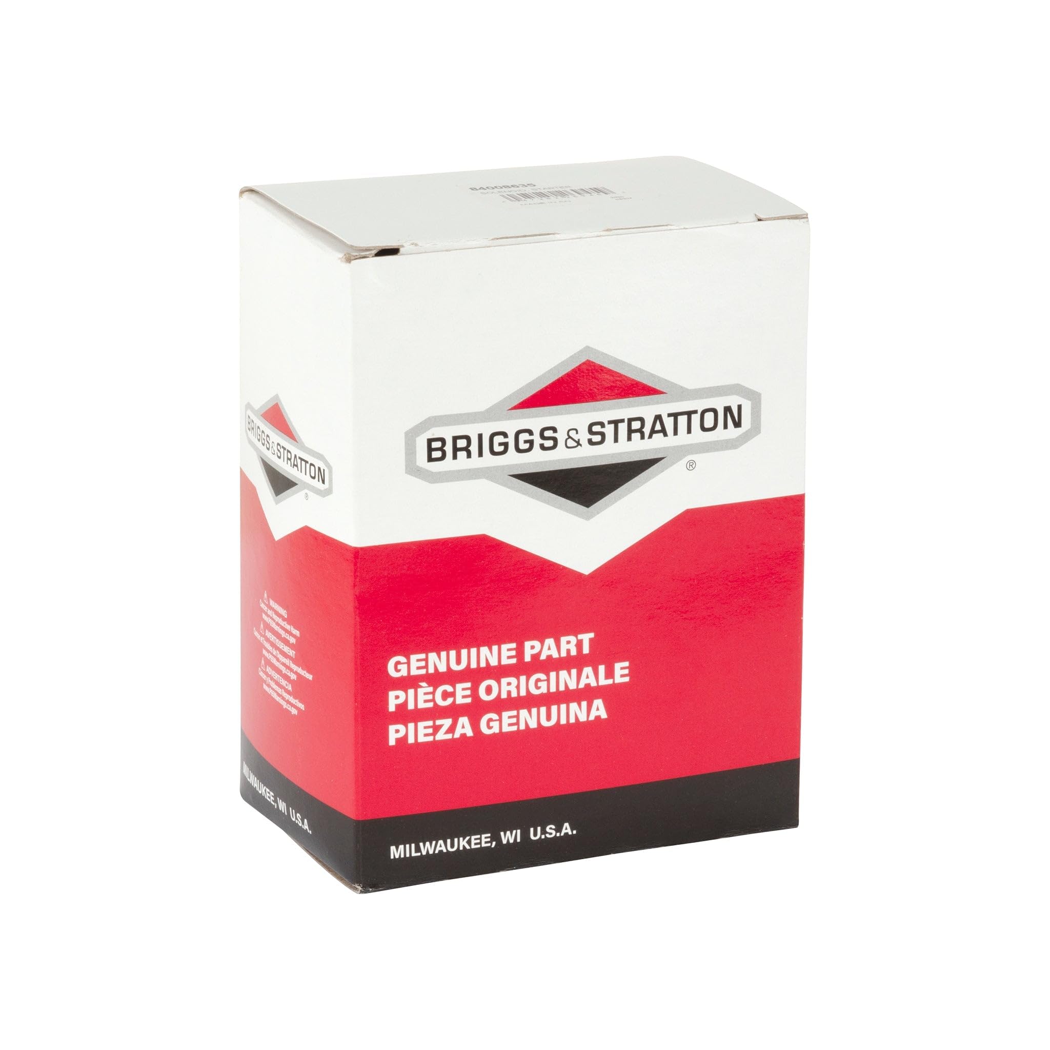 Briggs & Stratton solenoid installed in engine demonstrating straightforward integration