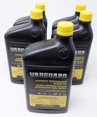 Briggs & Stratton 5-quart pack front view showing OEM label and easy-pour benefit