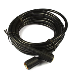 Briggs & Stratton front view of the 1/4 inch x 25 foot OEM pressure washer hose showing length and packaging for reliable replacement