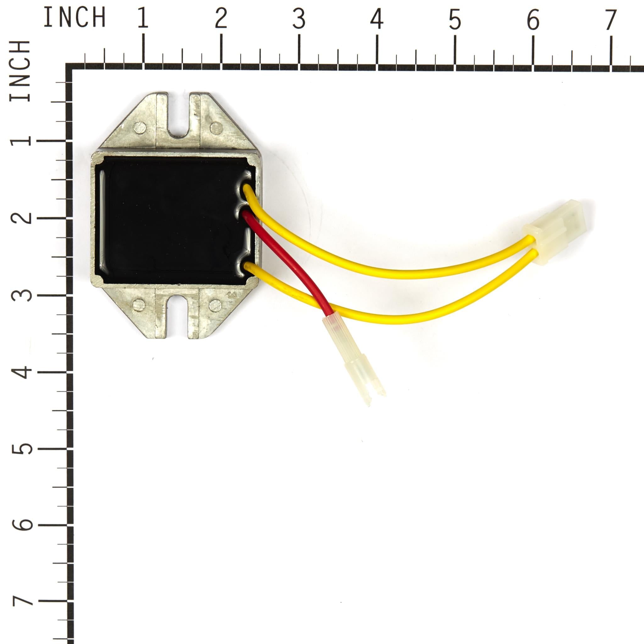 Briggs & Stratton red lead round terminal for secure battery charging connection