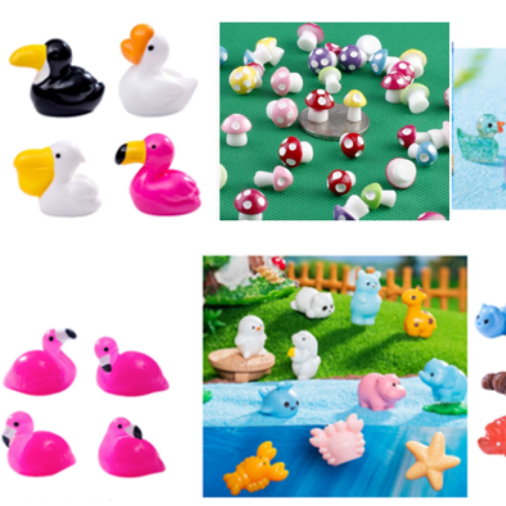 BrightRow figures in Easter basket showing ready-to-use holiday filler convenience