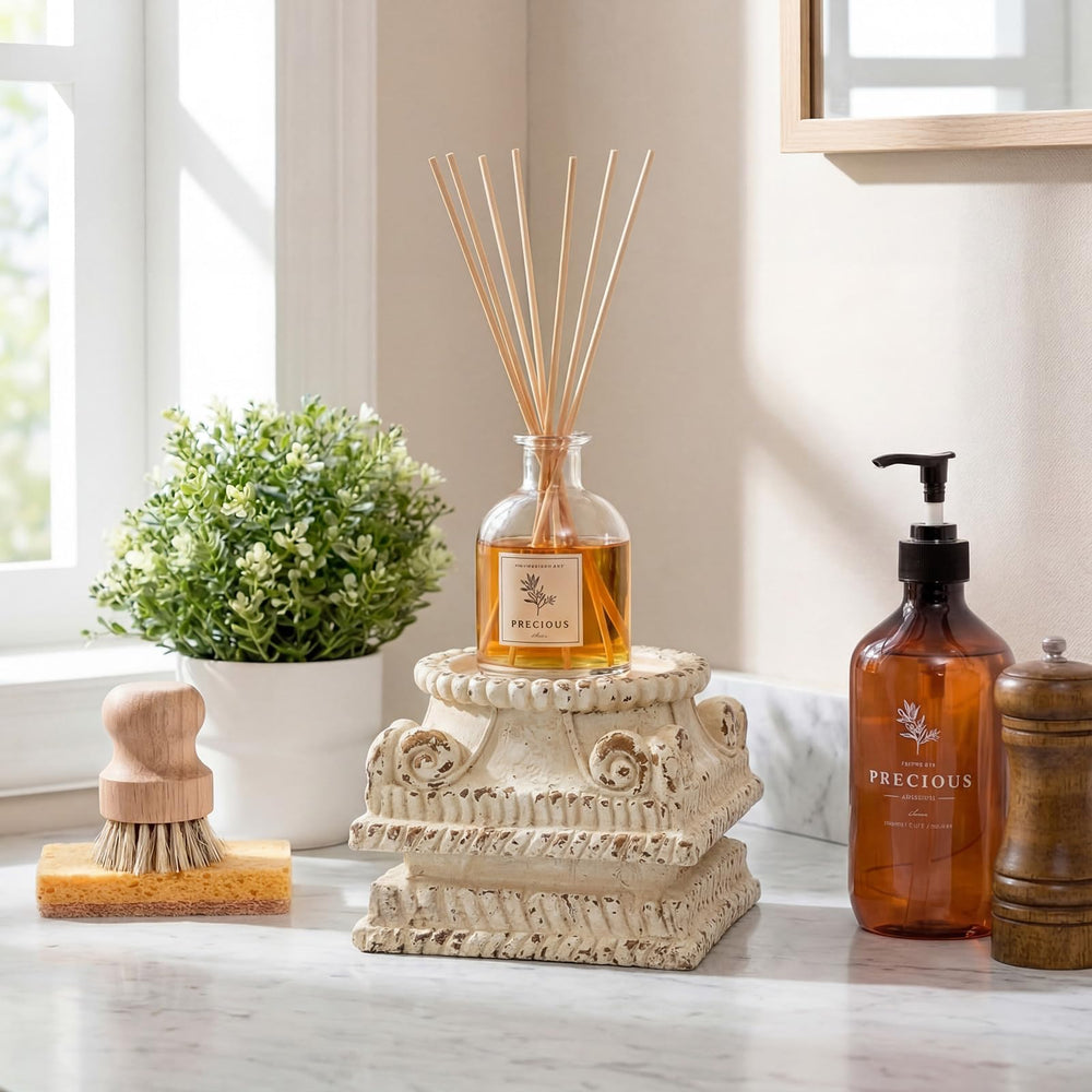 BrightRow pair on a console table illustrating how they elevate everyday objects