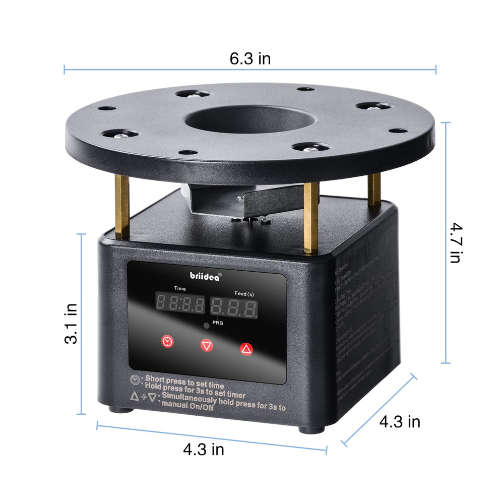 briidea battery compartment open showing low power consumption benefit