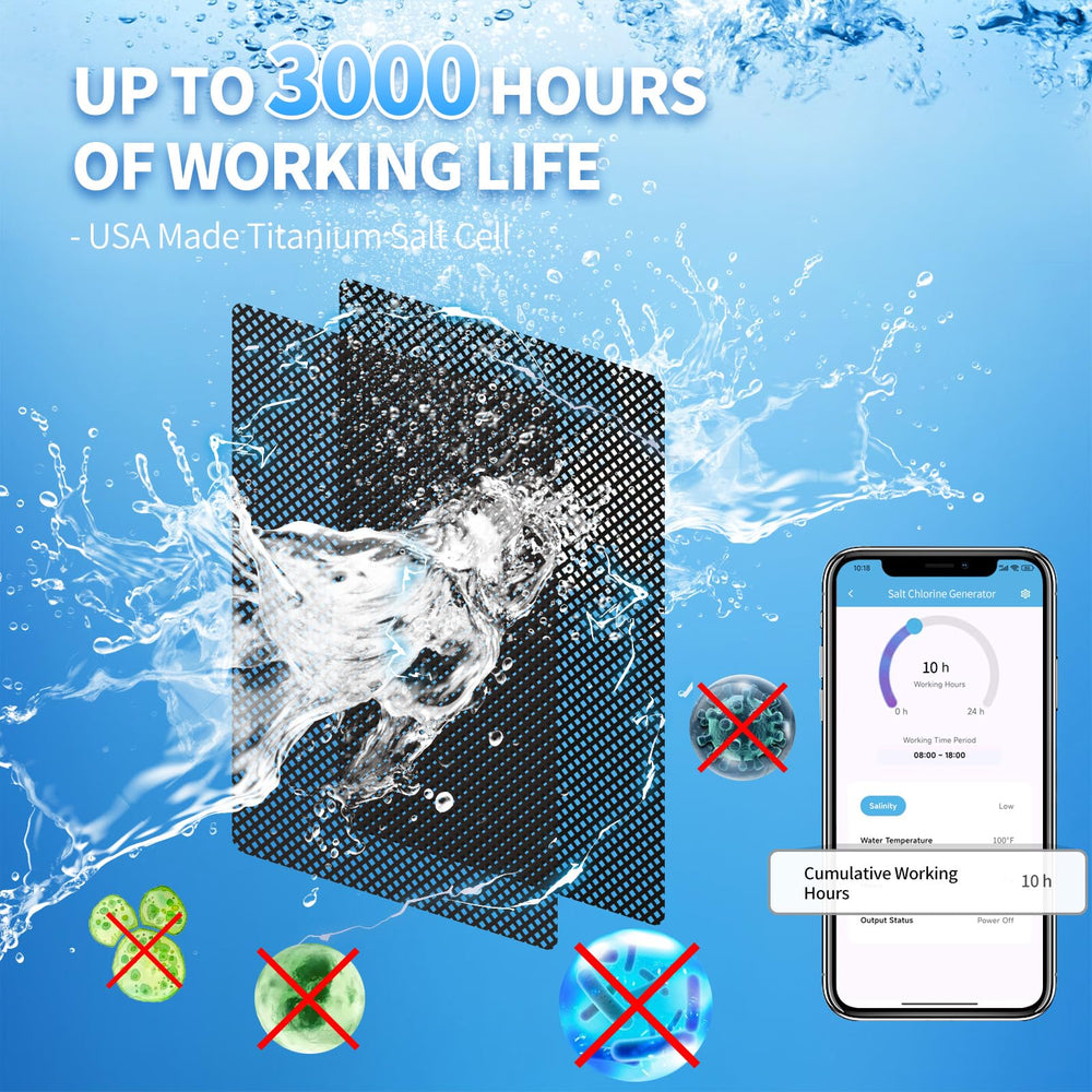 briidea chlorinator placed inside spa tub demonstrating hands-free sanitation benefit