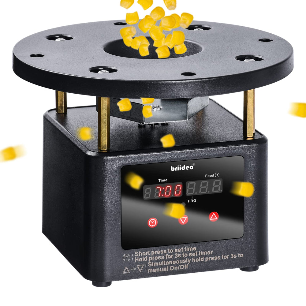 briidea front panel timer showing schedule and easy setup benefit