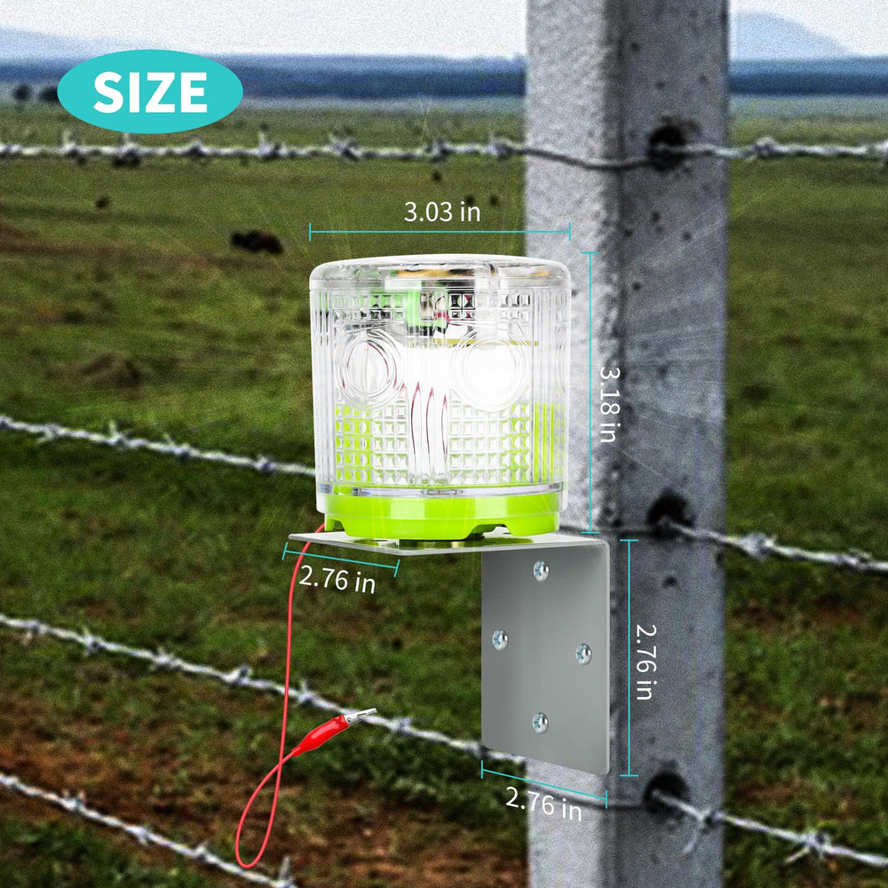 briidea right-angle bracket installed on wooden post for flexible placement