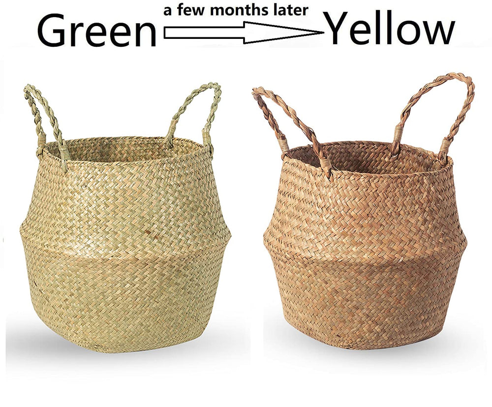 BrilliantJo basket next to ruler for size comparison and fit clarity