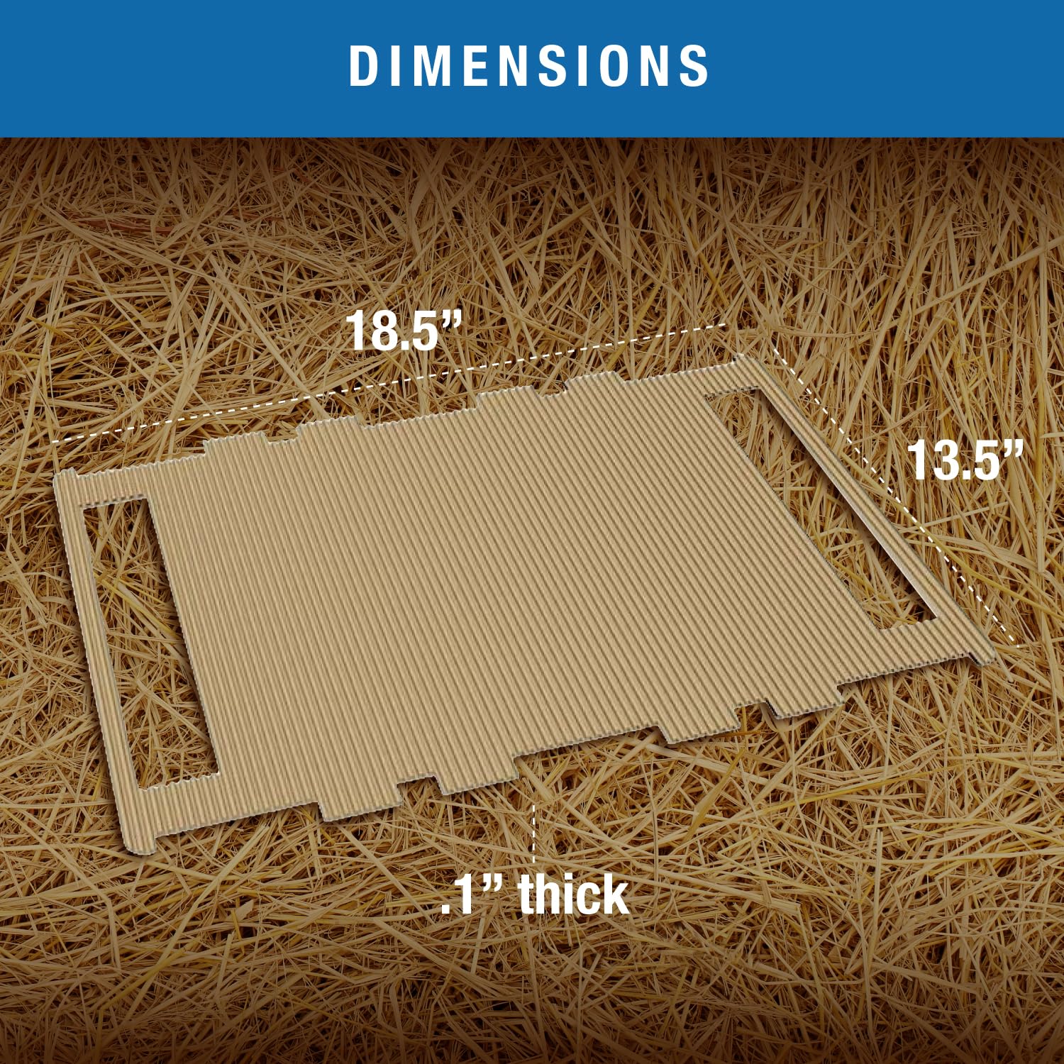 Brinsea mat edge detail showing low-profile thickness that preserves clearance