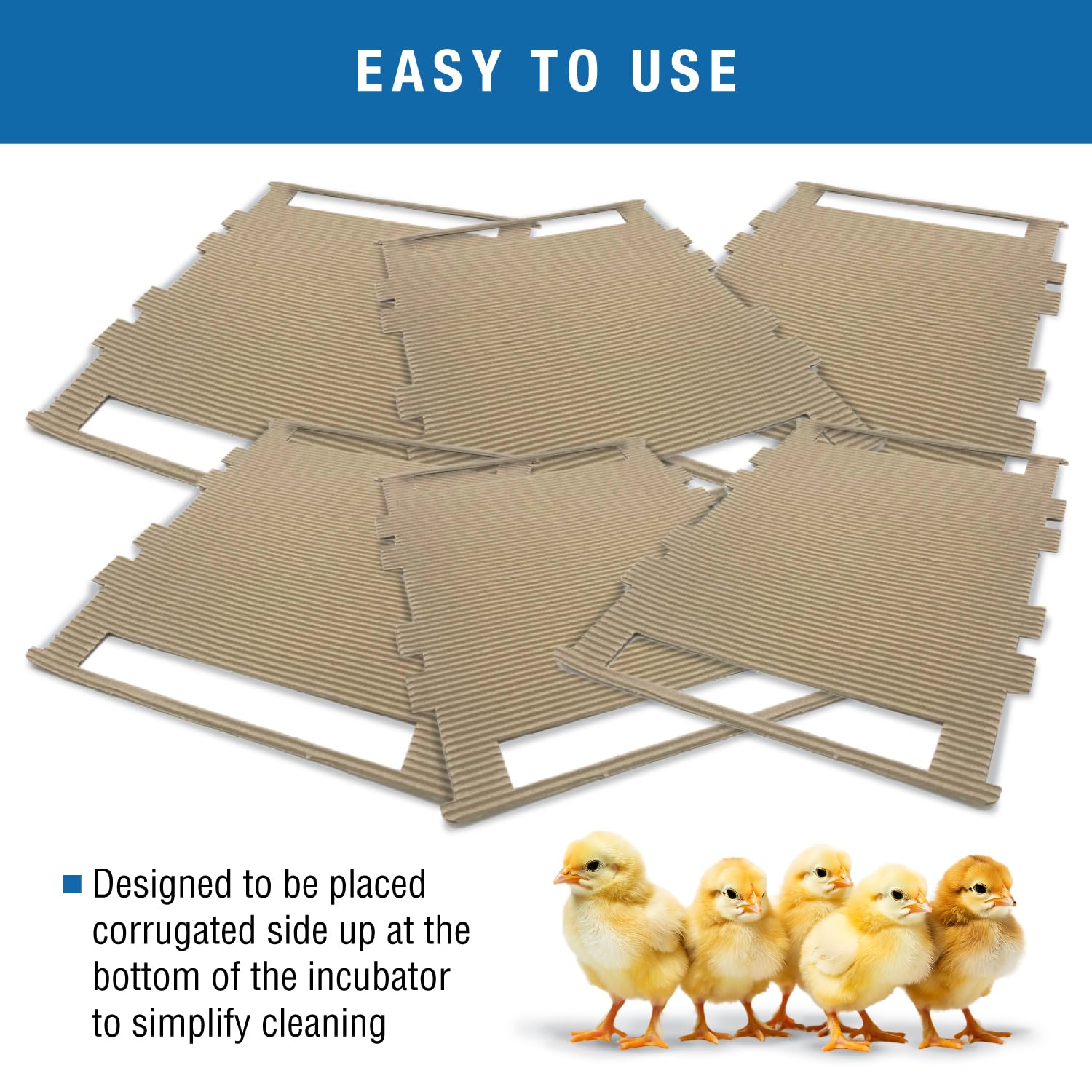 Brinsea mat placed inside Ovation 56 incubator showing correct fit and protection