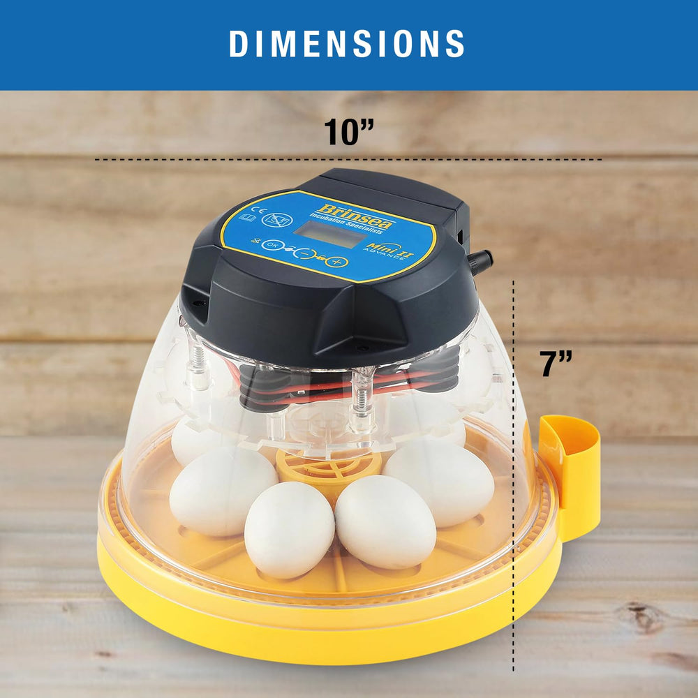 Brinsea Mini II internal fan and airflow showing even temperature distribution