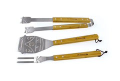 BRISA fork detail with T1 Bus embossing for sturdy meat handling