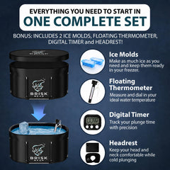 Brisk Bear floating thermometer and digital timer close-up for precise control