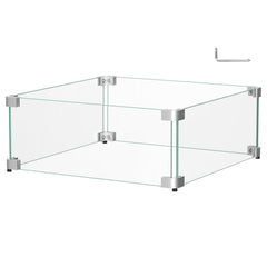 BriSunshine front view showing clear tempered glass and sleek protection