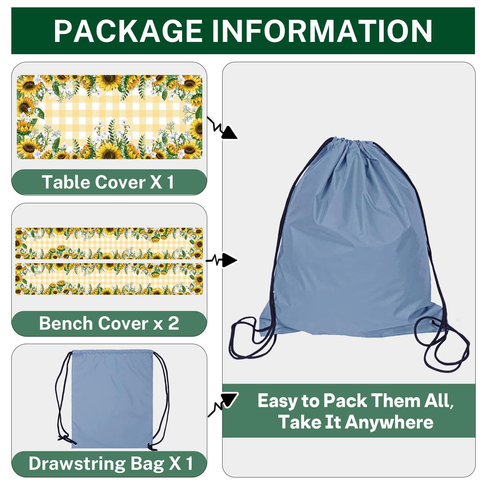 Britown cover set used at a backyard barbecue improving cleanliness and easy cleanup