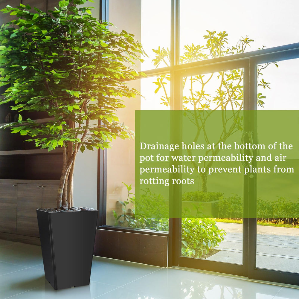 Briwooody porch lifestyle display of planters enhancing entryway decor