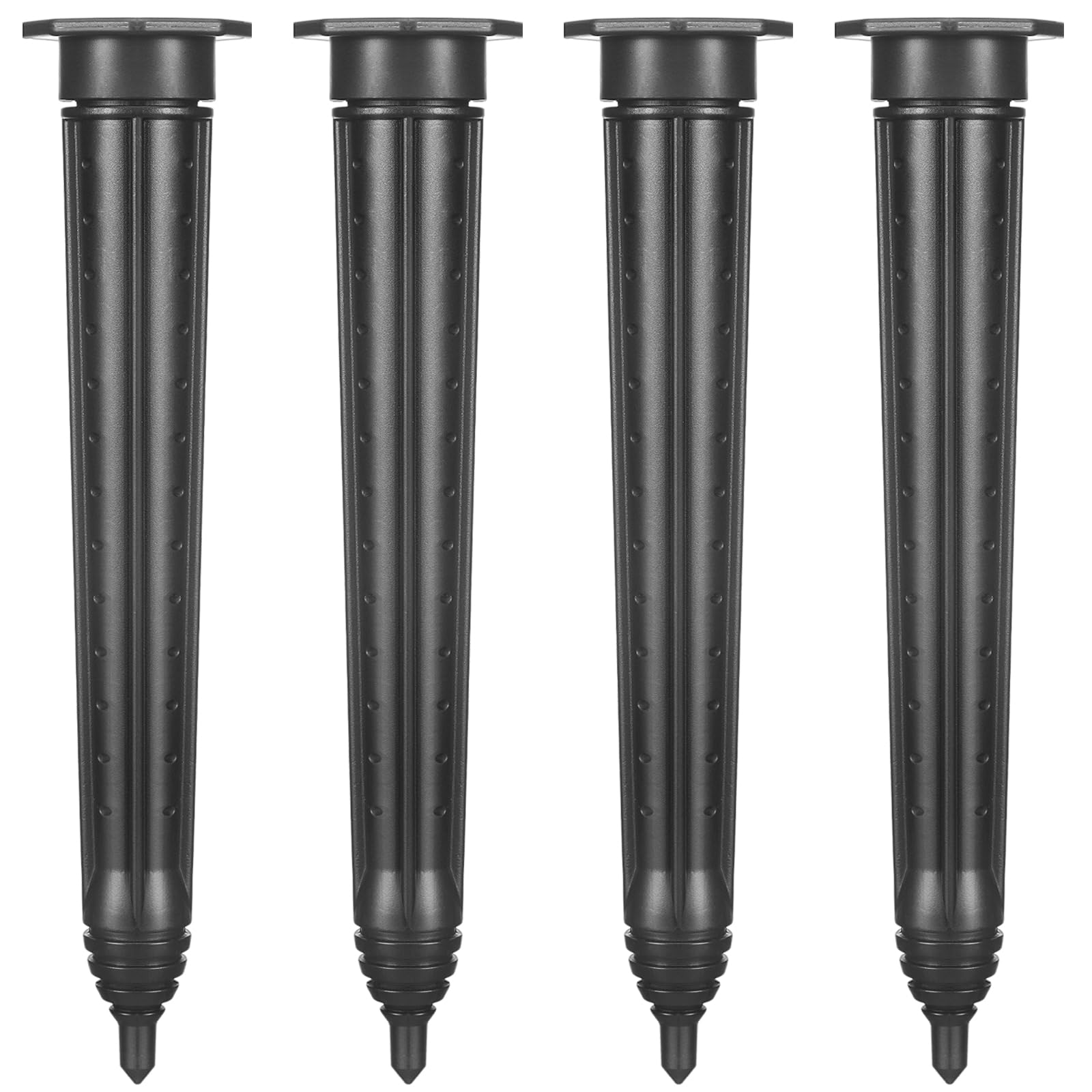 Briwooody stake front view showing durable UV-resistant plastic benefit