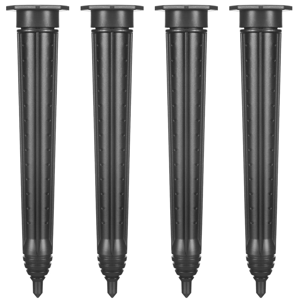 Briwooody stake front view showing durable UV-resistant plastic benefit