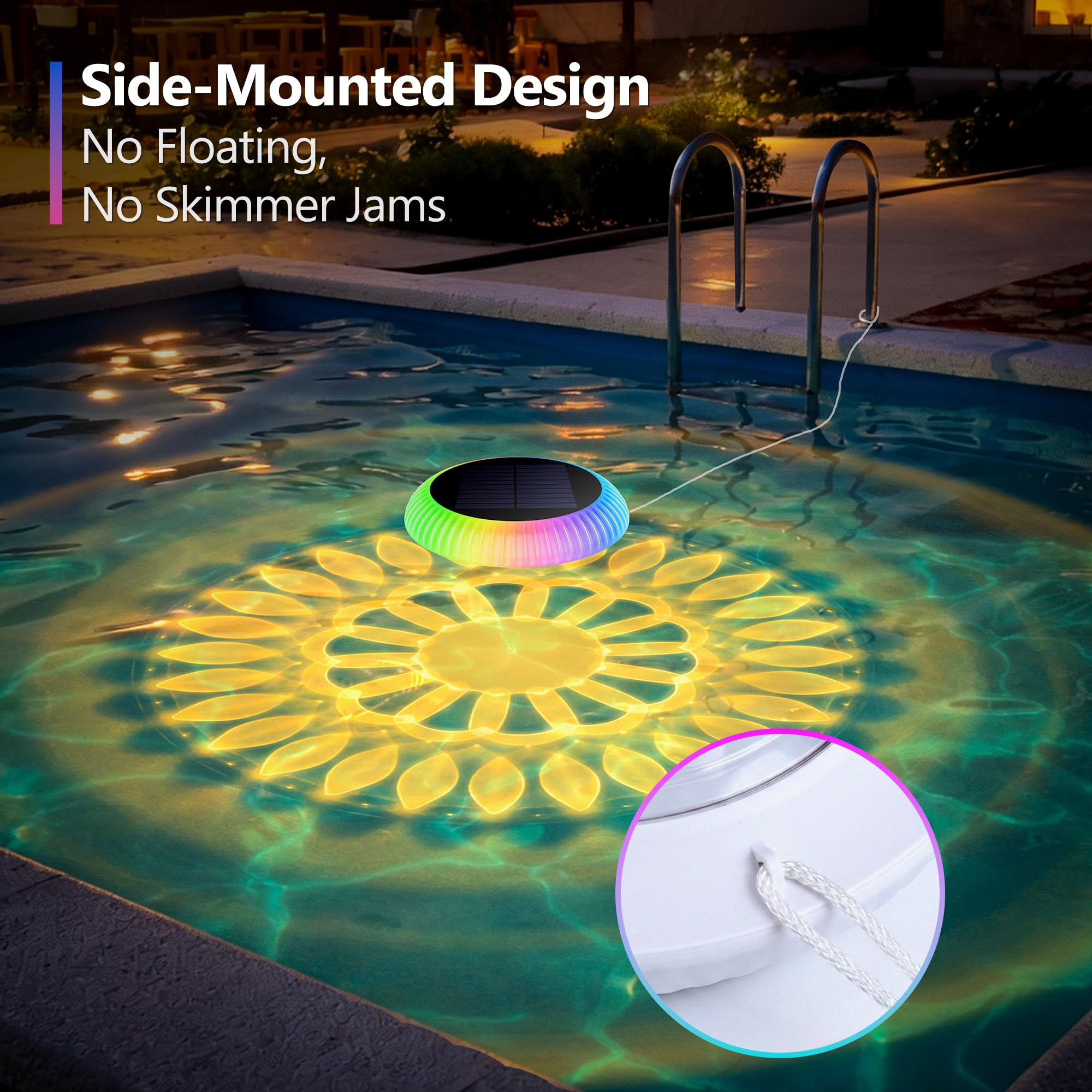 Brizled dual LED underwater glow demonstrating layered illumination