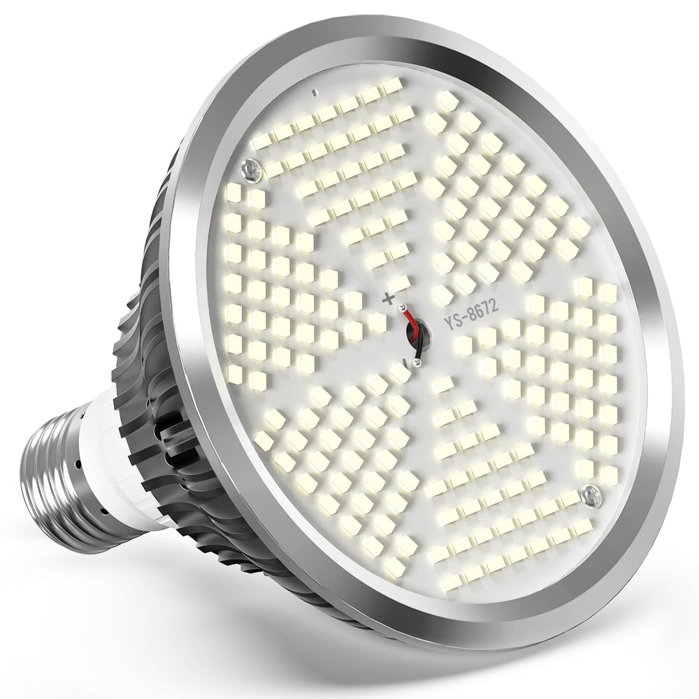 Broadroad front view pool bulb showing E26 base and bright output benefit