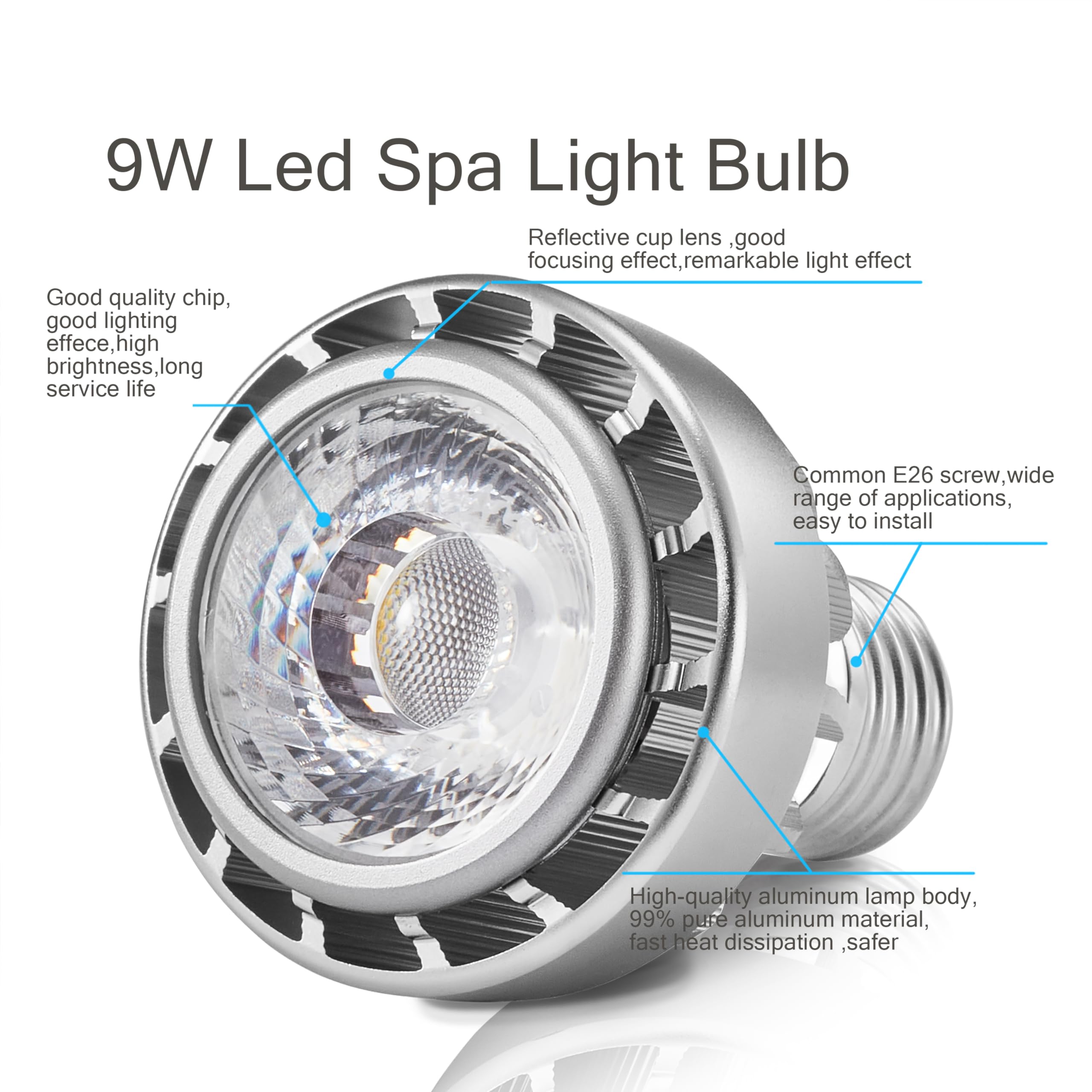 Broadroad installed in spa fixture showing reliable underwater lighting