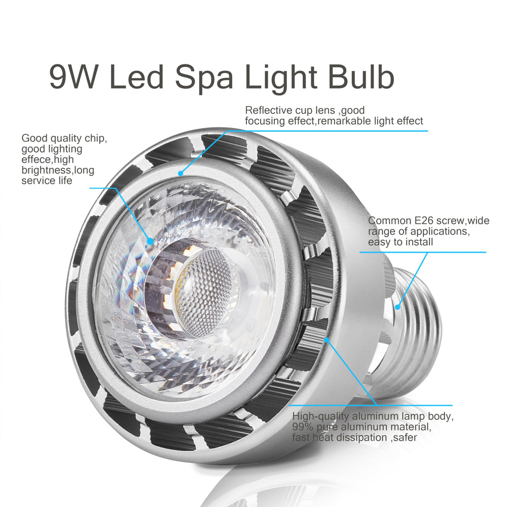 Broadroad installed in spa fixture showing reliable underwater lighting