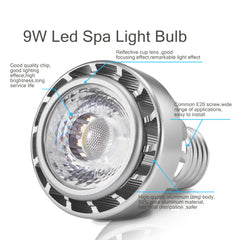 Broadroad installed in spa fixture showing reliable underwater lighting