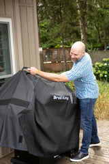 Broil King close-up of 900D fabric texture for durable tear resistance