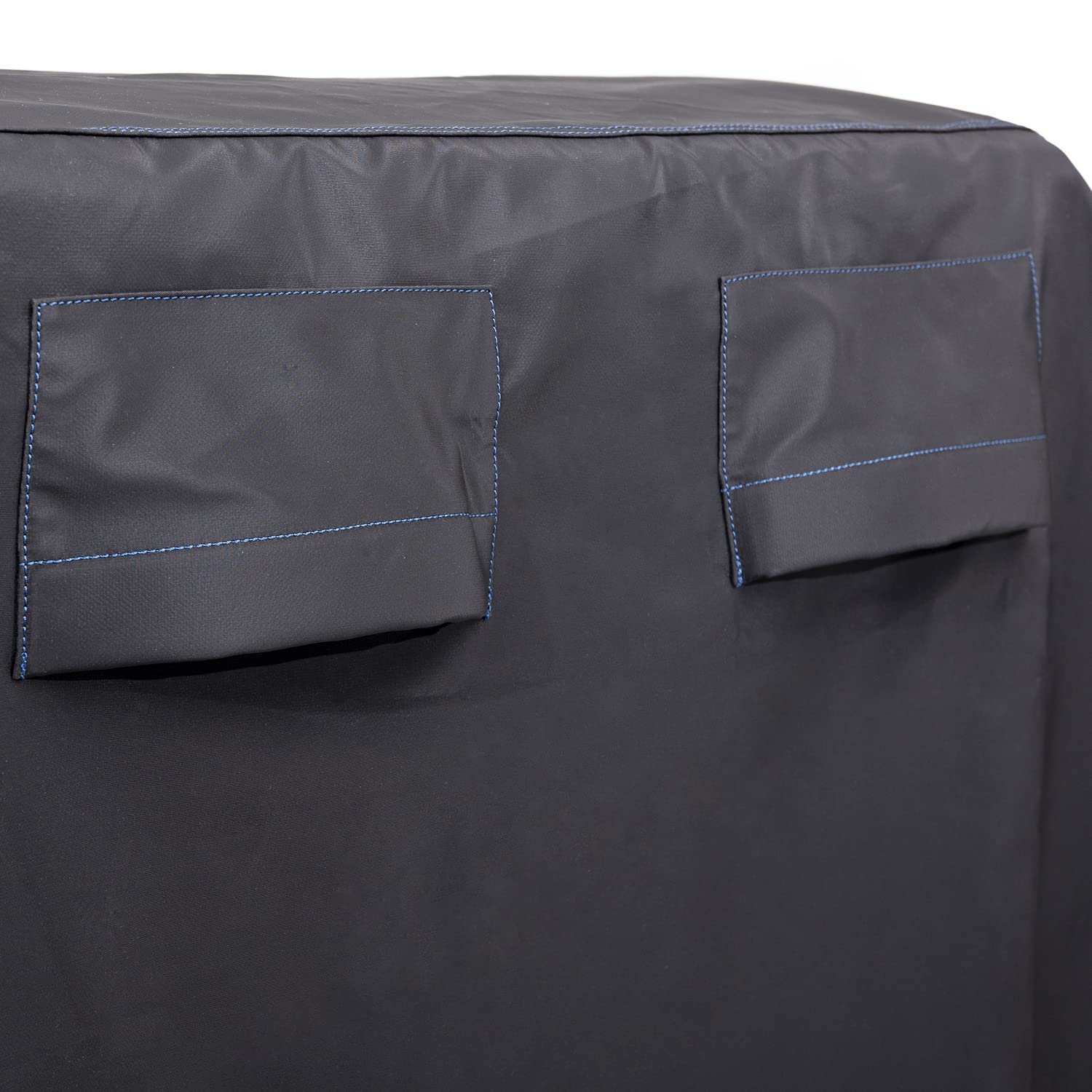 Broil King embroidered logo and blue stitching for tidy appearance