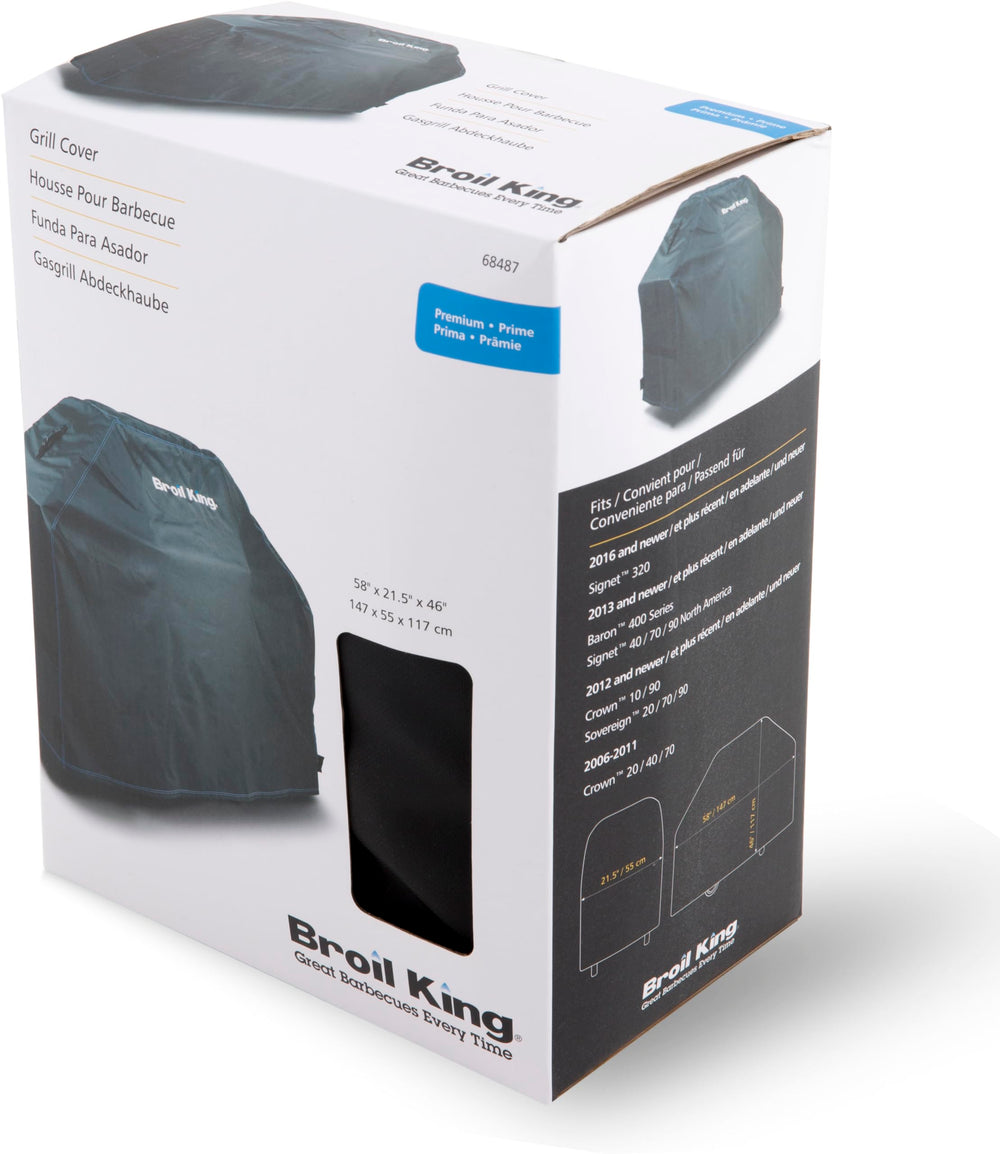 Broil King hanging loop used for storage and convenient stowaway