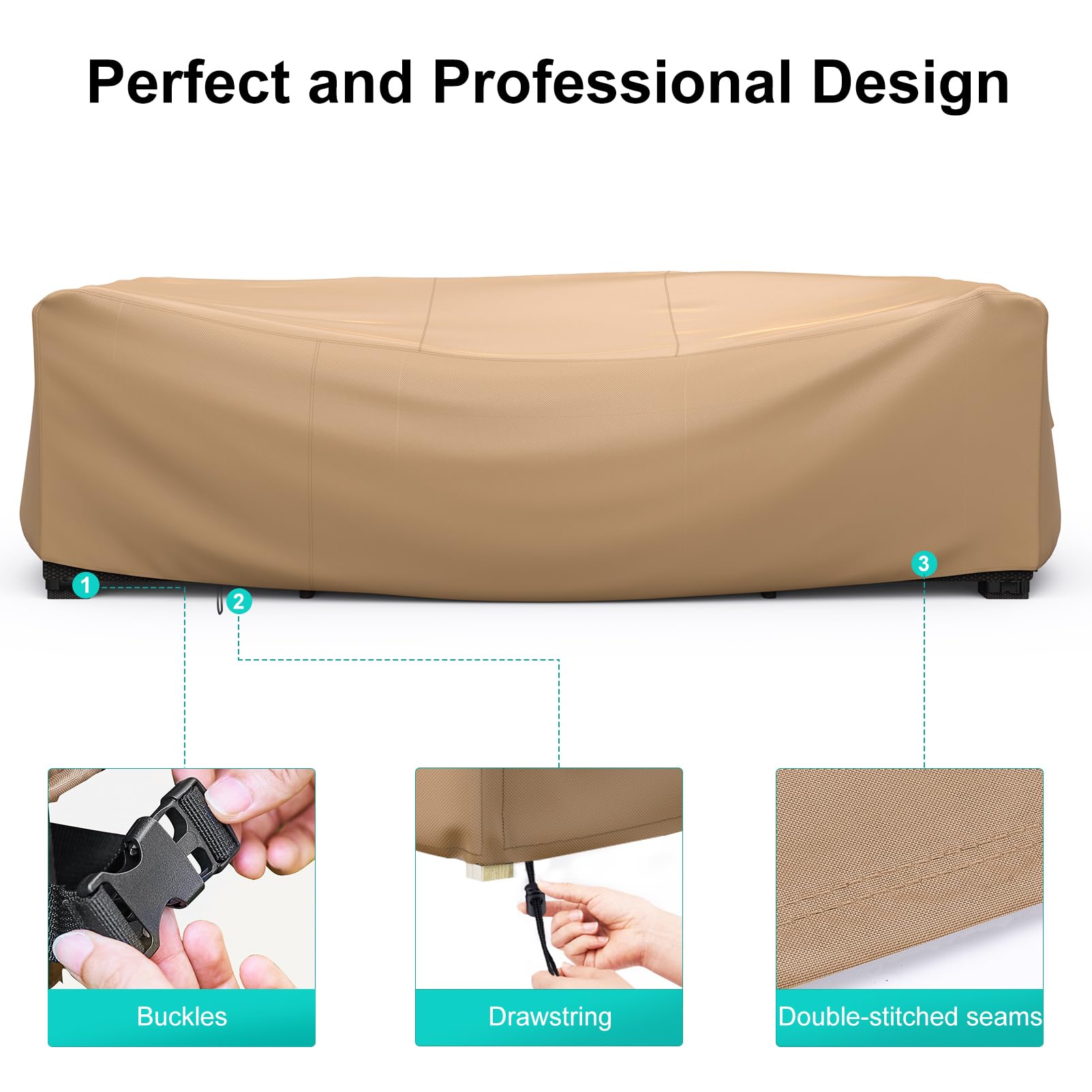 BROSYDA drawcord hem tightened for snug fit and stability