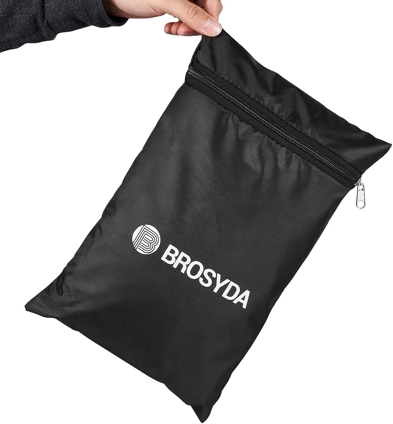 BROSYDA two covers stacked for compact storage and space-saving convenience