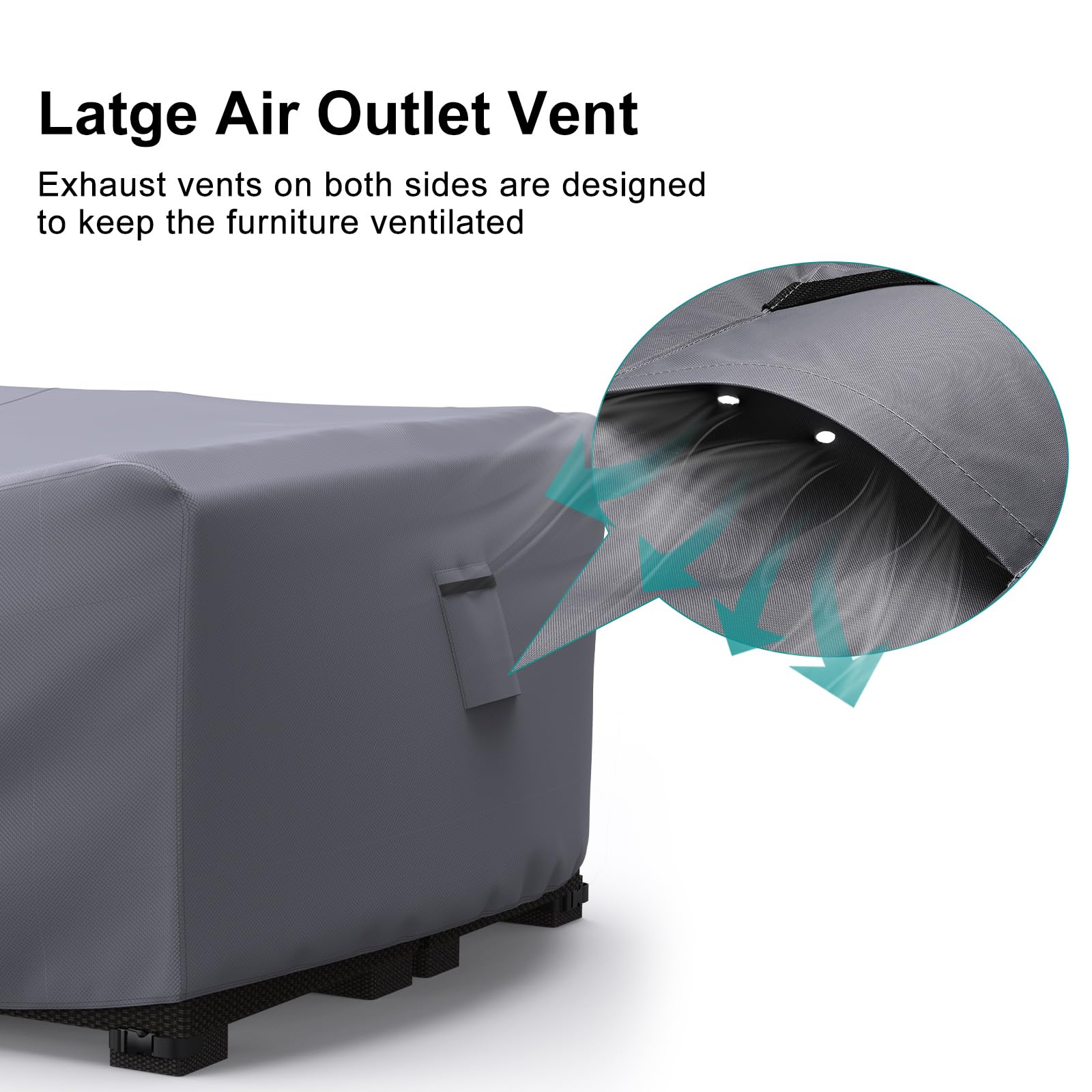 BROSYDA vent design close-up improving airflow and reducing condensation