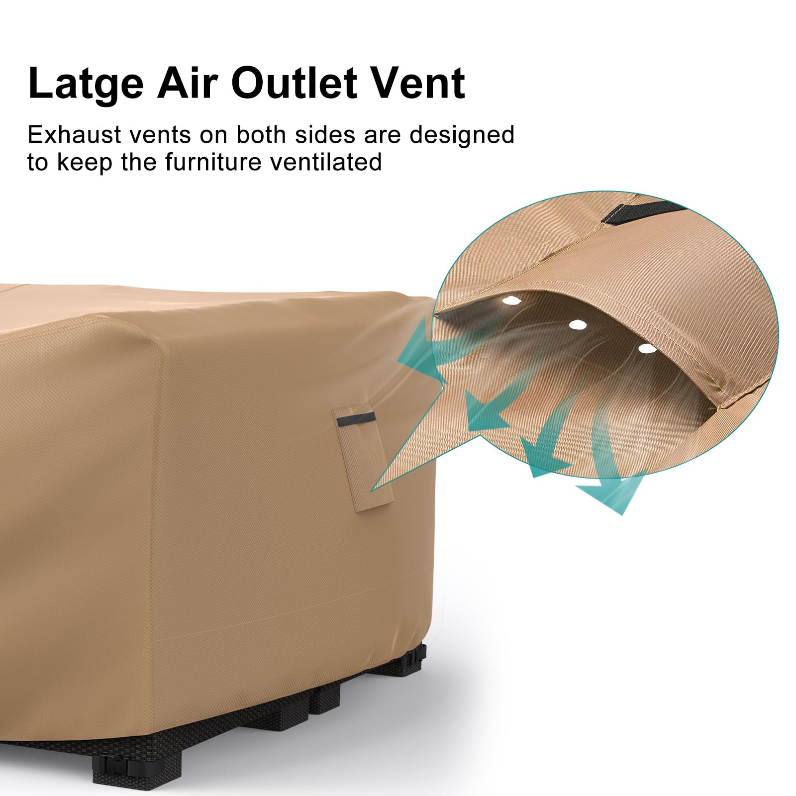 BROSYDA vent detail promoting airflow to reduce condensation