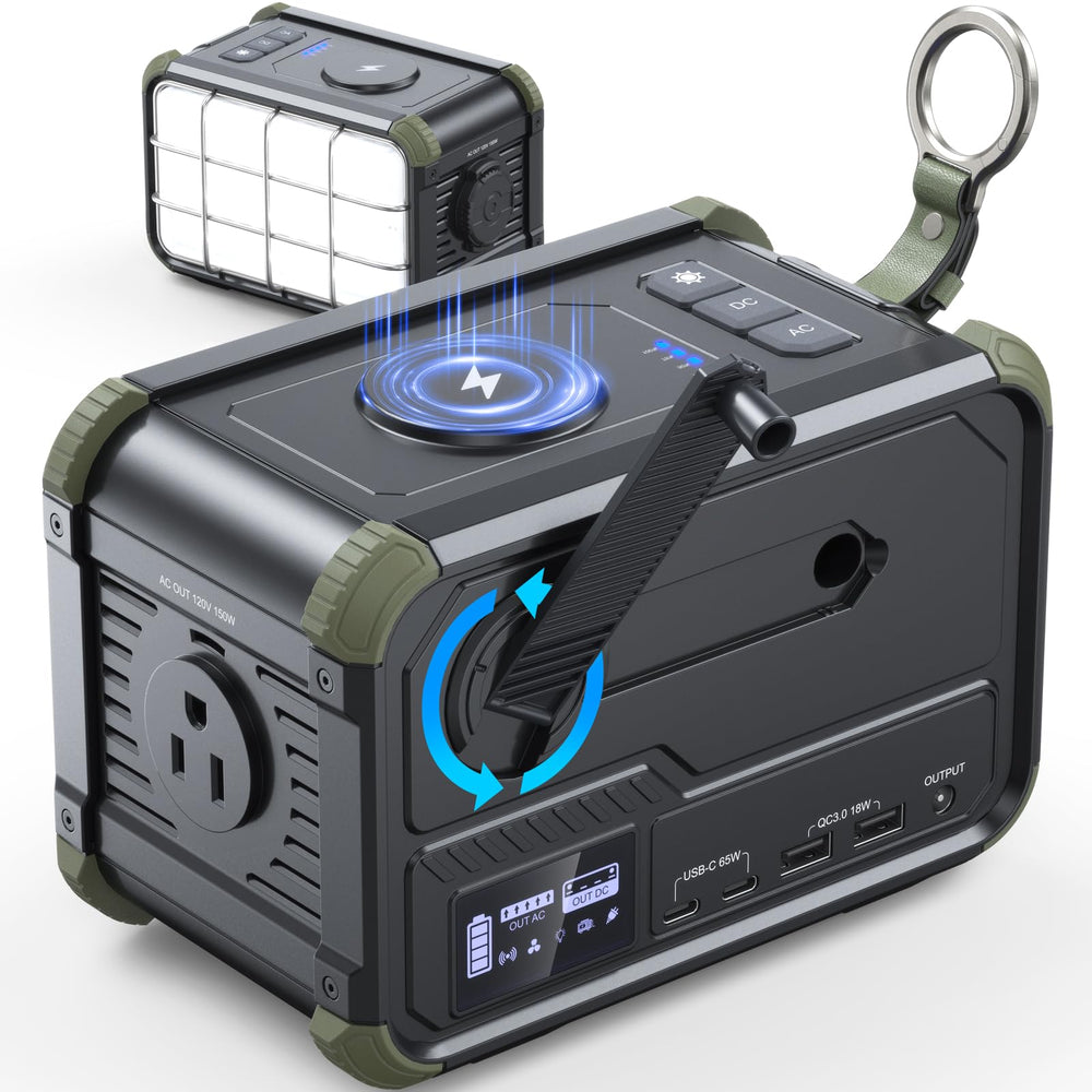BROWEY front panel showing outlets and display for quick device monitoring