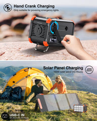 BROWEY LED lamp in SOS mode providing bright emergency illumination